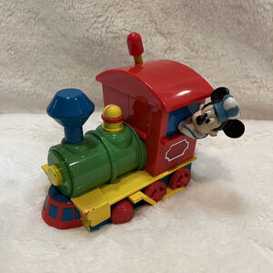 Disney Parks Mickey Mouse 1990's Vintage Toy Train Car Mickey Engine Only